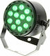 Fun Generation Lumina în mișcare LED PAR Pot QCL 15° RGB / Alb cald