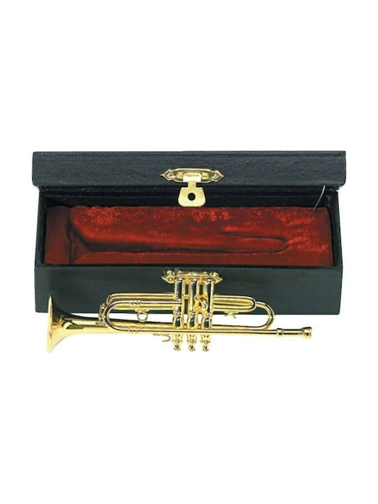 Gewa Metallic Miniature Musical Instrument Τρομπέτα 15cm