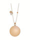 Proud Mama Fine Pregnancy with Pink Gold Plating