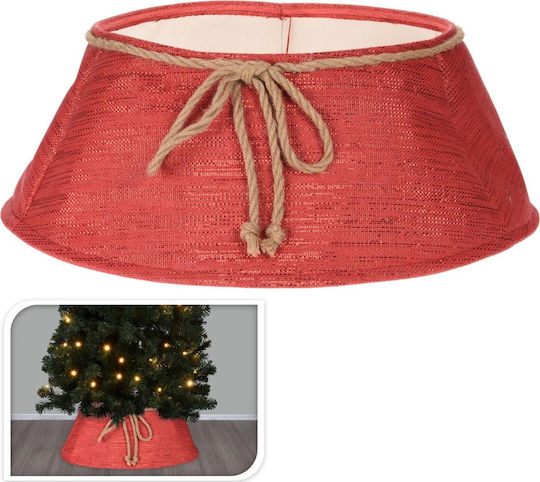 JK Home Decoration Christmas Tree Skirt Red M40xP25cm.