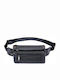 Herren Bum Bag Taille Schwarz
