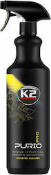 K2 Spray Reinigung Kunststoffoberflächenreiniger für Kunststoffe im Innenbereich - Armaturenbrett Purio Pro 1l D5041