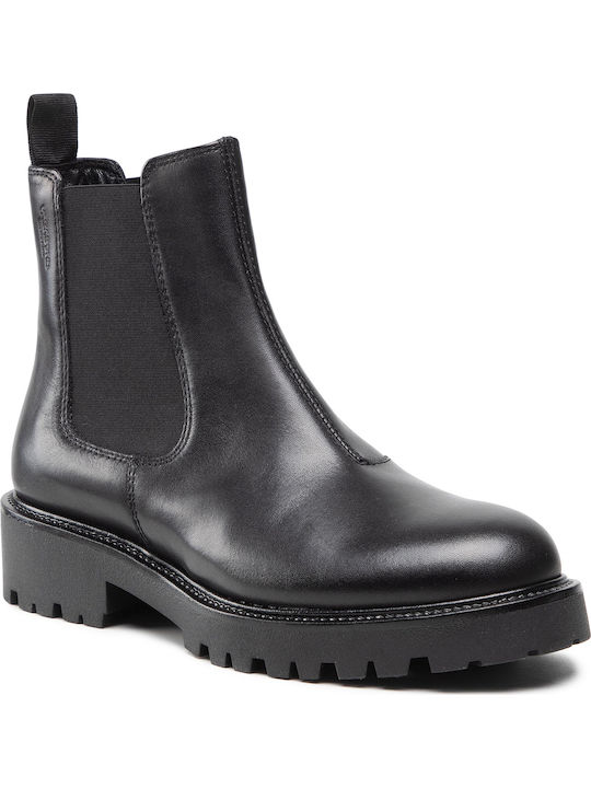 Kenova Leather Women's Chelsea Boots Black