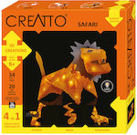 Kosmos Plastic Construction Toy Creatto Safari 4 in 1 Kid 8++ years