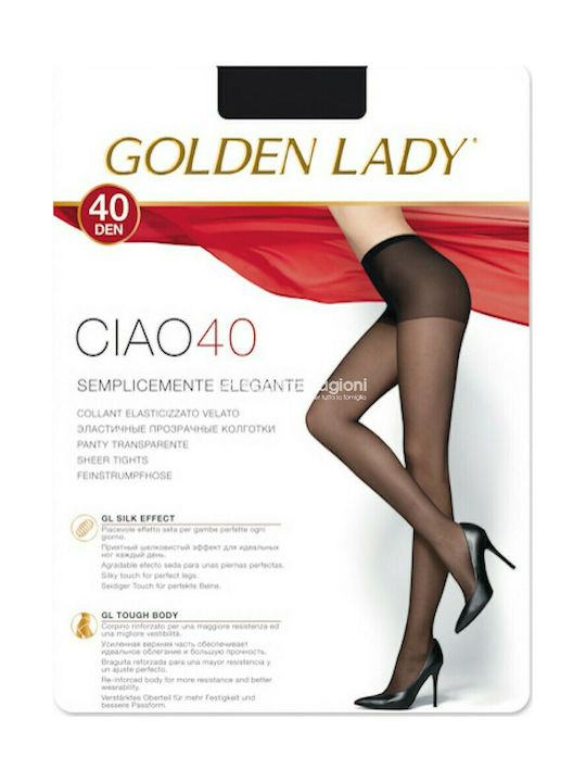 Golden Lady Ciao 36QYQ Women's Pantyhose 40 Den Daino