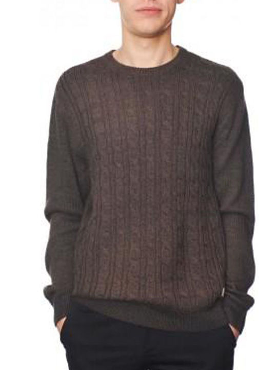 Vans Men's Long Sleeve Sweater Brown