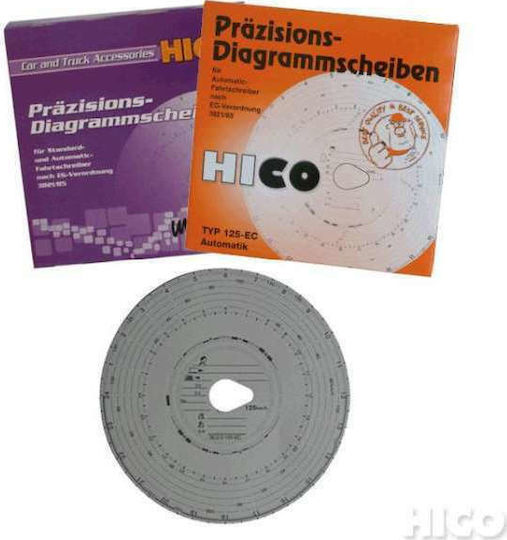Hico HICO Truck Tachograph Miscellaneous Tachograph Discs 140 km/h 100pcs