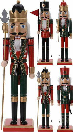 Koopman Nutcracker de Crăciun Lemn Înălțime 50cm. (desene și modele diverse)