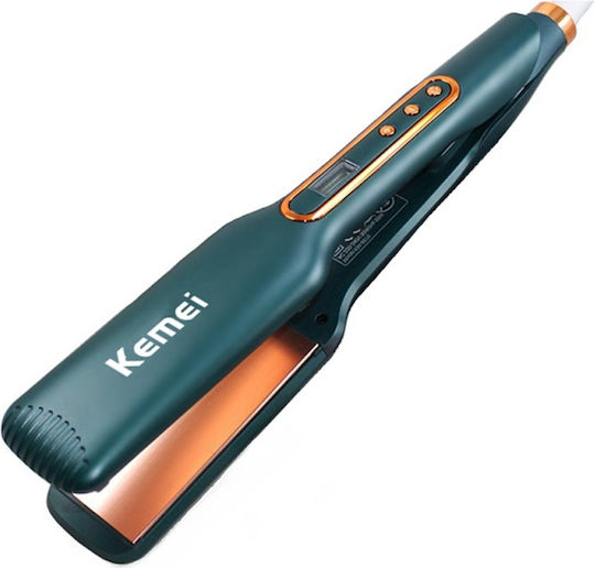 Kemei KM-8879 Πρέσα Μαλλιών με Κεραμικές Πλάκες 55W