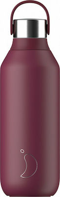 Chilly's Series 2 Θερμός Plum Red 0.5lt