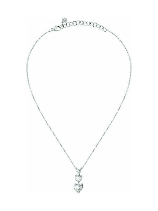 Chiara Ferragni Necklace Heart with Zircon Diamond Heart