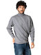 Long Sleeve Sweater Medium Grey Melange