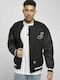 ST142 Collegejacke Winter Jacke Schwarz