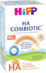 Hipp Γάλα σε Σκόνη Combiotic HA με Metafolin 0m+ 600gr