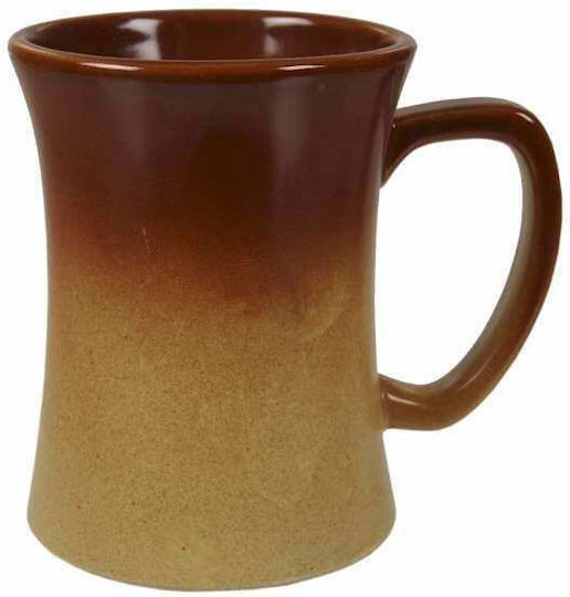 Art et Lumiere Mug from Porcelain Brown 340ml