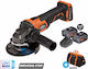 Krausmann U87020-24SΒ Τροχός 125mm Μπαταρίας Br...