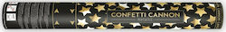 Stars Confetti Cannon Gold