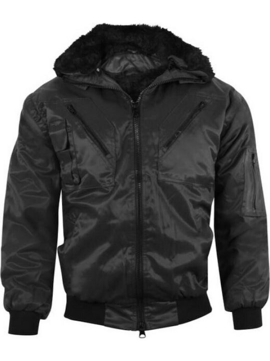 Jachetă Black Waterproof Forch Black