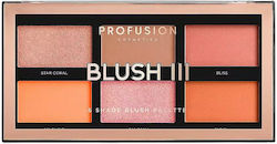 Profusion Cosmetics Παλέτα με Ρουζ Profusion Cosmetics Παλέτα με Ρουζ