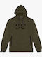 Sweatshirt mit Kapuze Olive