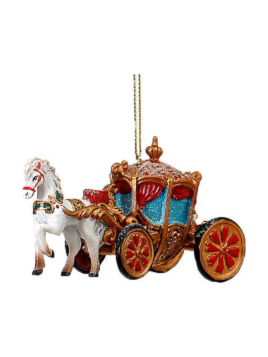 Cinderella's carriage ornament 11cm