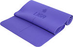 Liga Sport Original Στρώμα Γυμναστικής Yoga/Pilates Μπλε (185x68x0.6cm)