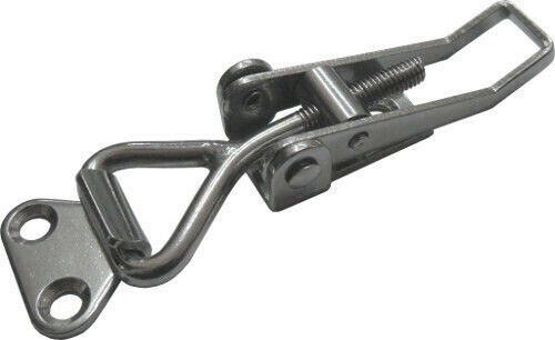 Inox Boat Deck Stainless Steel Cleat for Cells, Screwed, Adjustable 5mm Inox A25mm