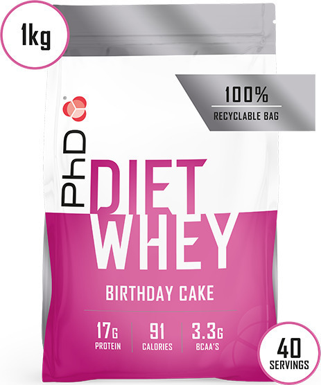 PhD Diet Whey 1000gr Birthday Cake - Skroutz.gr