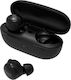 QCY T17 In-ear Bluetooth Handsfree Ακουστικά με Θήκη Φόρτισης Μαύρα