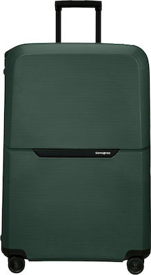 Samsonite Magnum Eco Spinner Μεγάλη Βαλίτσα με ύψος 81cm σε Πράσινο χρώμα