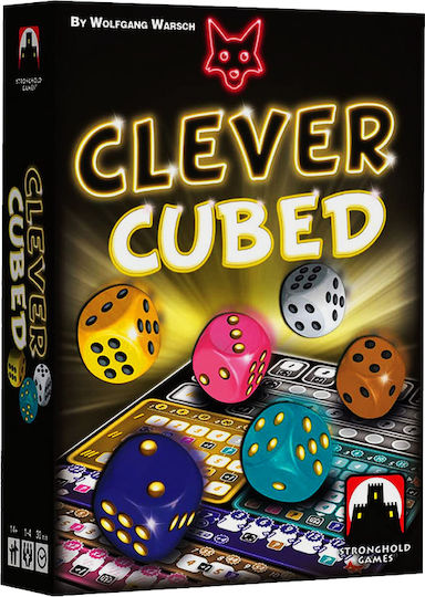 Настолна игра Clever Cubed за 1-4 играчи 14+ години (EN) Stronghold Games