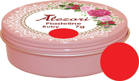 Alezori Plasteline Nail Art Gel Ruby 7gr