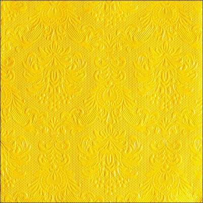 Napkins Elegance Yellow 33X33