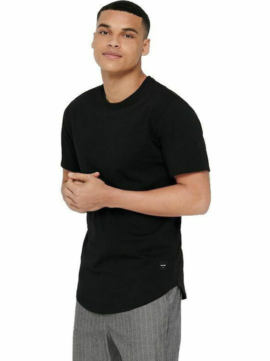 T-shirt Μαύρο