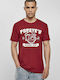 Merchcode Popeye Tricou Burgundy