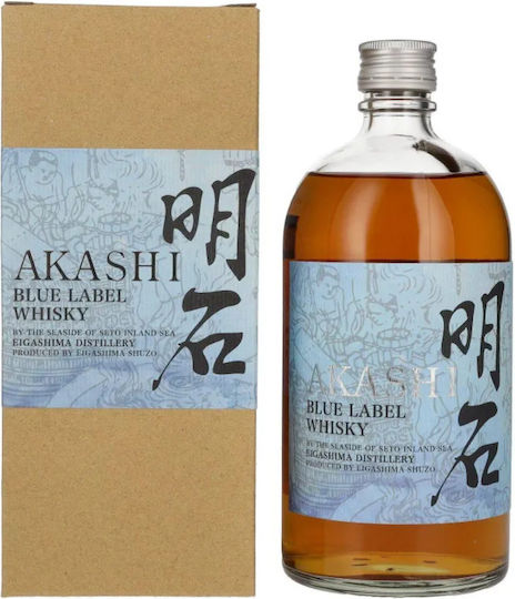 Akashi Blue Label Blended Ουίσκι Ιαπωνίας 40% 700ml
