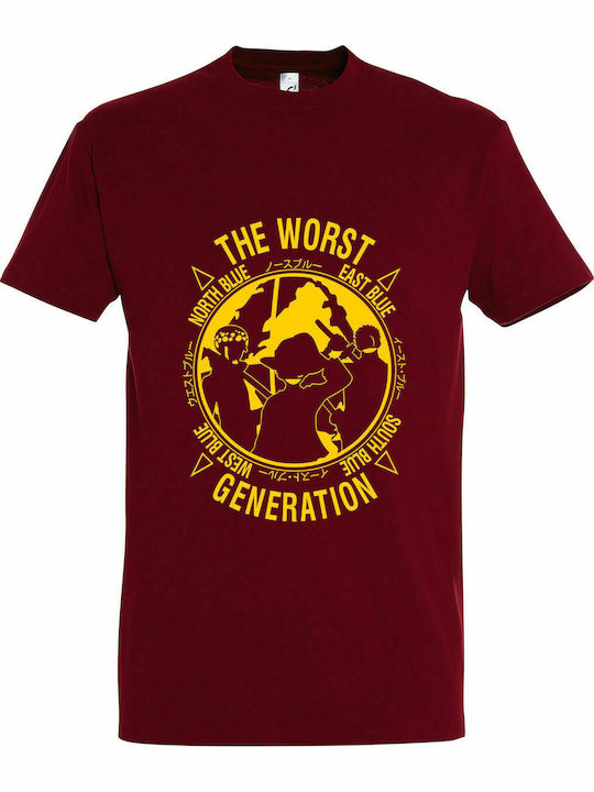 Tricou Unisex " Worst Generation One Piece, Anime " Chili