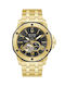 Bulova Marine Star Uhr Automatisch mit Gold Metallarmband