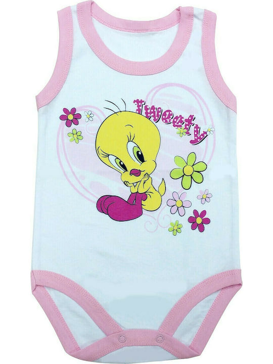 Beboulino Tweety Без ръкави Бял