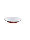Venus Plate Soup Emaye Red with Diameter 20cm