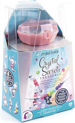 Make It Real Bijuterii Crystal Secrets Treasures pentru Copii 8++ Ani