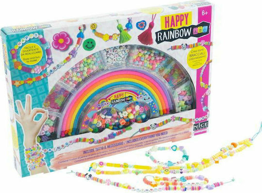 Nice Κοσμήματα Girabrilla Rainbow Σετ Κατασκευων με Χάντρες για Παιδιά 6+ Ετών