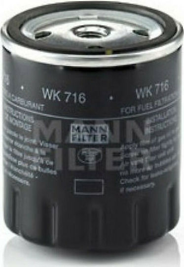 Mann Filter Car Fuel Filter Oil Filter WK716