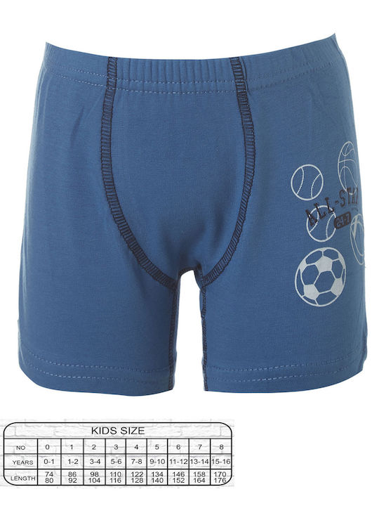 Energiers Kids Boxer Blue 1pcs