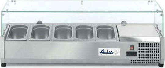 Arctic Vitrină de Congelare De Masă 121x34x43cm