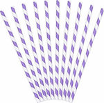 Straw Paper Purple 10pcs