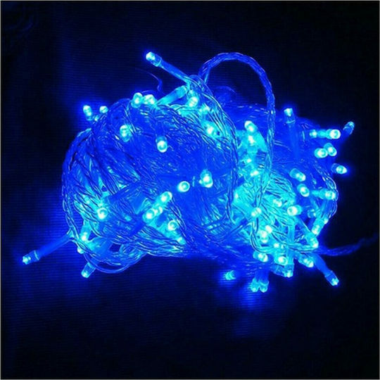 100 Λαμπάκια LED Μπλε σε Σειρά