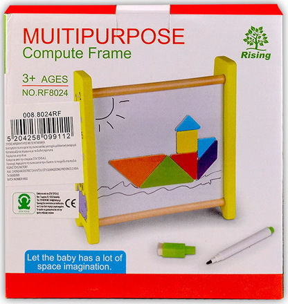 Zita Toys Πίνακας Μαγνητικός Διπλής Όψης 20x21εκ.
