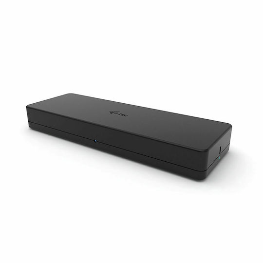 i-tec USB-A Docking Station with HDMI 4K PD Ethernet and Support for 2 Monitors Black (CAHDMIDVIDOCKPRO)