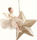 Fairy ornament in the star 11cm